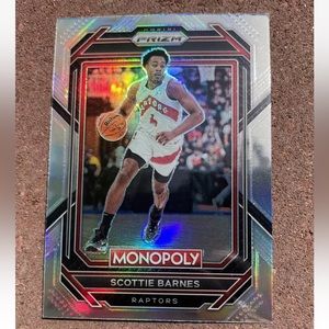 2022-2023 Panini Prizm Scottie Barnes NBA Monopoly Silver SSP Card #84 Raptors